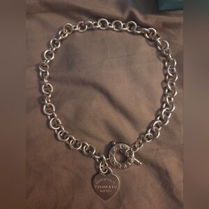 Tiffany & Co. Silver Charm Necklace